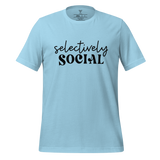 Selectively Social Unisex t-shirt