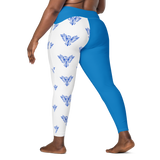 Blue Phoenix Leggings with pockets